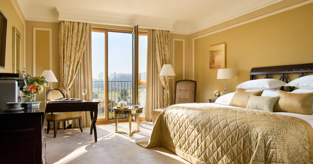 Deluxe Bedroom at Castlemartyr Hotel