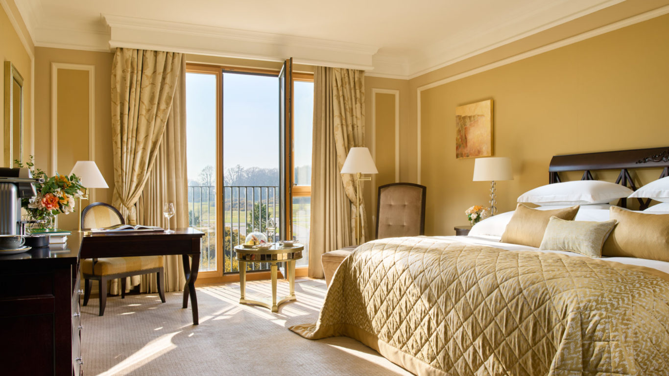 Deluxe Bedroom at Castlemartyr Hotel