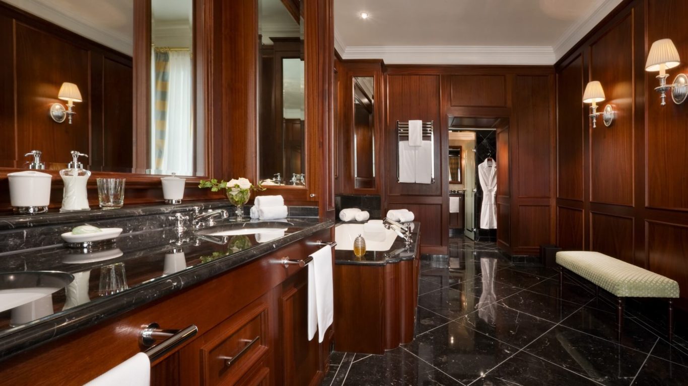 Black Marble Bathroom