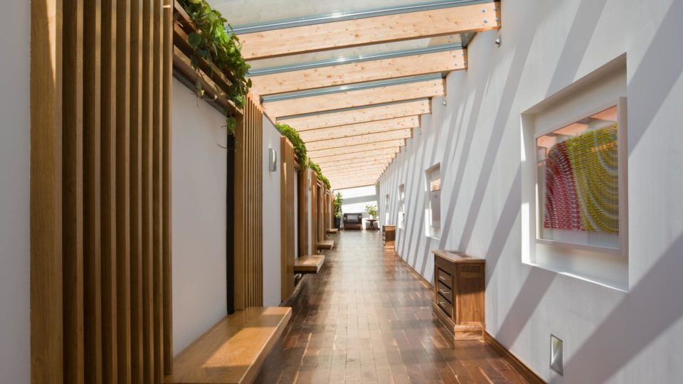 CMR Spa Hallway