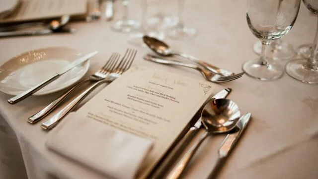 CMR Weddings Place Setting