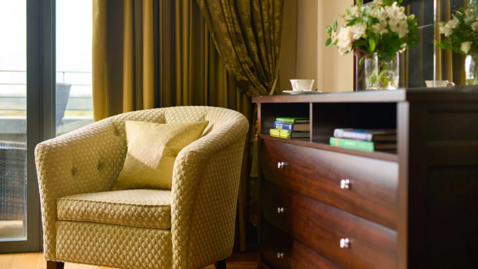 Castlemartyr Resort Junior Suite Seating Area
