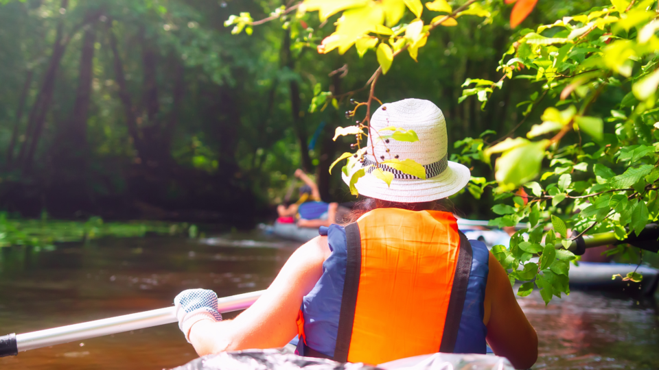 River Kayaking in Castlemartyr Resort