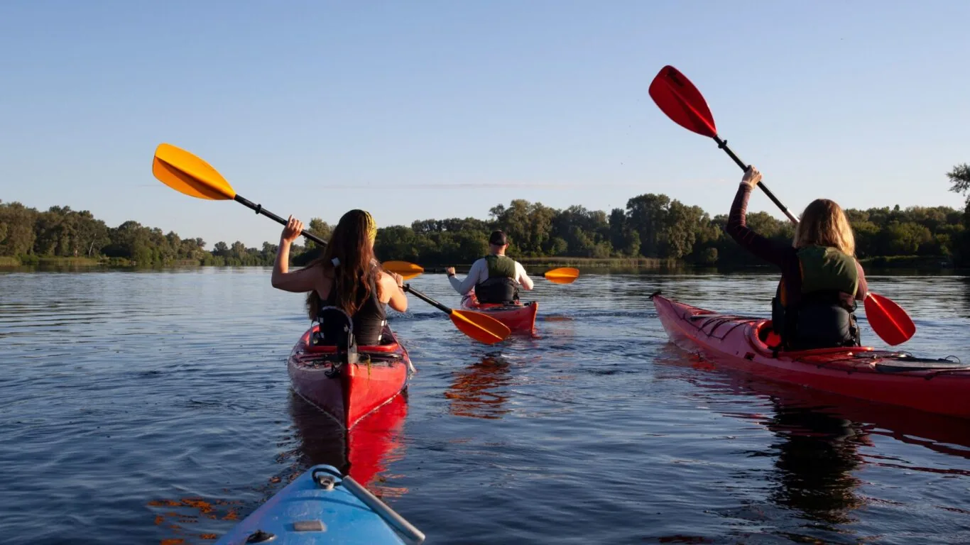 River Kayaking in Castlemartyr Resort