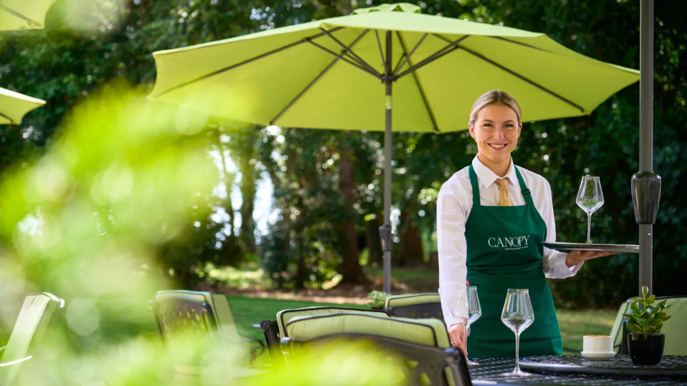 Canopy Restaurant Terrace Castlemartyr Cork