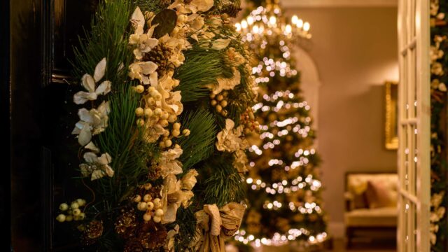 Christmas Entrance Manor House Castlemartyr