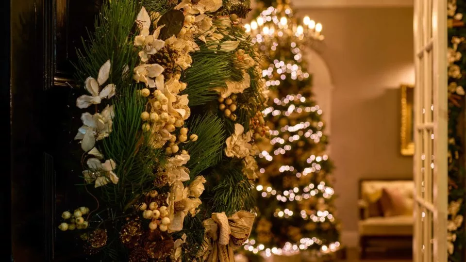 Christmas Entrance Manor House Castlemartyr